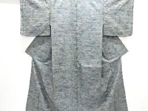 樹木風景模様織り出し西陣お召着物